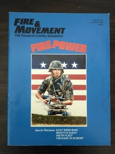 Fire & Movement Magazine #46 Jan/Feb 1986 Firepower East Wind Rain Sixth Fleet - Picture 1 of 1