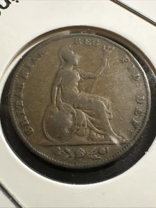 1857 Großbritannien 1 Farthing - Kombiversand - SELTENE Weltmünze - Bin 2 - Bild 1 von 6