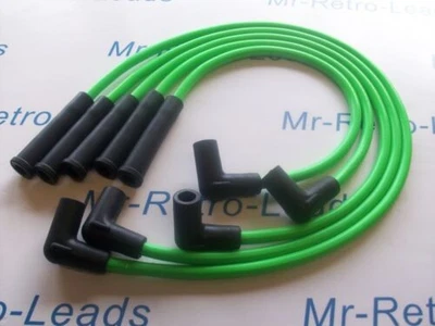 LIME GREEN 8MM PERFORMANCE IGNITION LEADS FOR NOVA 1.3 1.4 HEI DISTRIBUTOR CAP - Image 1 of 4