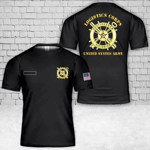 Custom Name US Army Logistics Corps Branch T-Shirt 3D - Picture 1 of 2