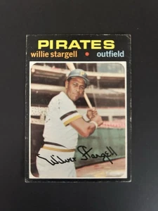 Topps Willie Stargell #230 1971 en muy buen estado-en muy buen estado-ex Piratas de Pittsburgh sin pliegues - Imagen 1 de 2
