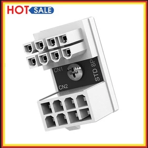 ATX 8 Pin Female to 8 Pin Male 180 Degree Adapter for Desktop Graphics Card GPU - Bild 1 von 5