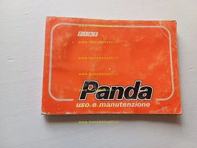 Fiat Panda 750- 1000 - 4x4 1987 manuale uso manutenzione originale - Immagine 1 di 4