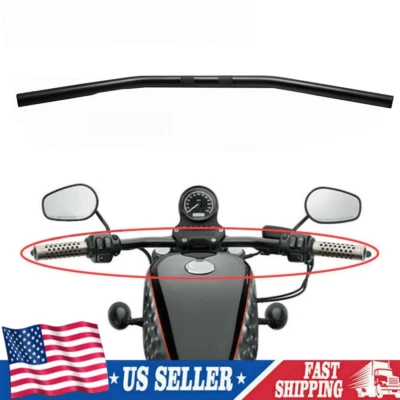 Silver 1" Drag Bar For Honda Shadow Magna VT750 VT1100 VF750 Foto 1 de 4