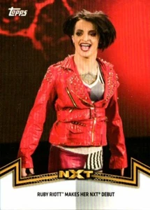 2018 partidos y momentos memorables de la división femenina Topps WWE #NXT-4 Ruby Riott - Imagen 1 de 2