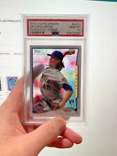 2014 Topps Update Jacob DeGROM Clear 10 PSA 10 US-50 (POP 1)