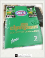 AFL TRADING CARD OFFICIAL ALBUM--2015 Select AFL Champions Trading Card Album***