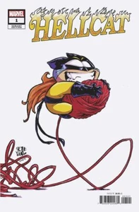 Hellcat 1 (2023) Skottie Young Variant Patsy Walker Christopher Cantwell Marvel - Picture 1 of 3