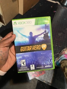 Genuine Microsoft Xbox 360 Guitar Hero Live Game Only - Picture 1 of 2