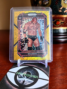 Goldberg 2023 Panini Prizm WWE GOLD FOTL SHIMMER /5 Card #175 WCW Wrestling
