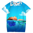 Luca T-Shirt Kids Boys Girls Short Sleeve Shirts Summer Tops Tee School Age3-14
