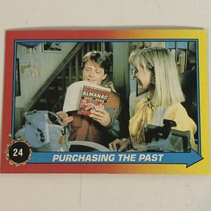 Back To The Future II Trading Card #24 Michael J Fox