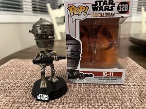 Funko Pop Star Wars Serie IG 11 Mandalorian 4 Zoll Vinyl Figur #328 - Bild 1 von 5