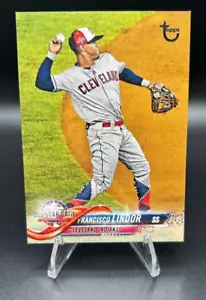 2018 Topps Update Francisco Lindor Vintage Stock Parallel #US157 SP 23/99 - Picture 1 of 2