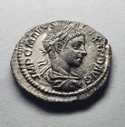 Under Macrinus *Rare Alexander Severus * Authentic Ancient Roman Silver Denarius
