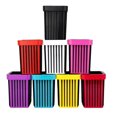 Oficina Papelería Escritorio Ordenado Pluma Portalápiz Organizador Estuche de Almacenamiento Plástico Foto 1 de 4