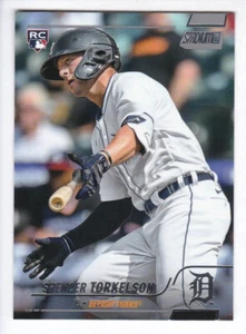 2022 Topps Stadium Club #167 SPENCER TORKELSON RC Detroit Tigers ROOKIE CARD - Picture 1 of 2