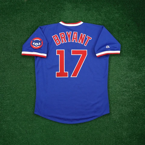 Kris Bryant 1989 Chicago Cubs Royal Blue Cooperstown Men's Away Jersey Cover