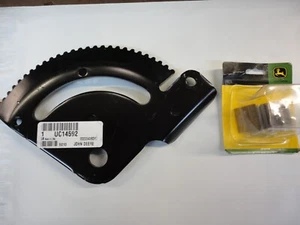 John Deere genuino fabricante de equipos originales sector de dirección UC14592 y engranaje de piñón GX26220 - Imagen 1 de 1
