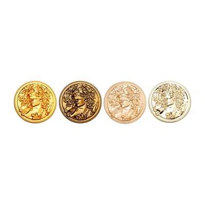 5pcs Vintage Goddess Metal Button Crafts, Sewing,  Clothing Accessories 15-25mm - Image 1 of 4