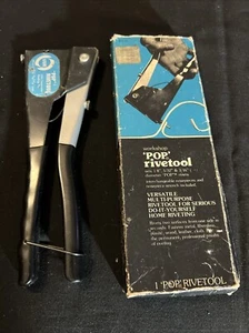Vintage 1976 Bostik USM K110 Rivetool POP Nietenhandwerkzeug & Original Retail Box gebraucht - Bild 1 von 8