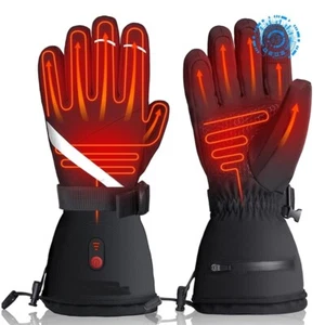 Guantes térmicos eléctricos cálidos para manos a prueba de viento de invierno - Imagen 1 de 9