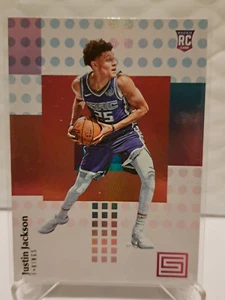 Panini Status Basketball 2017-18 Justin Jackson RC Kings #142 NBA - Bild 1 von 1