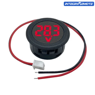 DC5V-100V Voltmeter Digital Display Voltage Meter Tester Panel Voltage Indicator