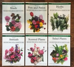 6 RANDOM HOUSE GARDENING SOFTCOVERS, ALL FIRST U.S. EDITIONS, ©1998, PHILLIPS & - Imagen 1 de 3