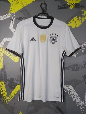 Germany Home football shirt 2016 2017 Team Jersey Adidas Trikot Mens Size M ig93 - Image 1 of 4