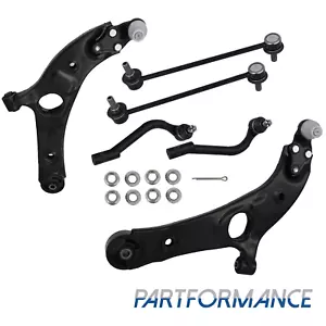 6x Front Lower Control Arm Sway Bar Tie Rod for 12-14 Hyundai Sonata Kia Optima - Picture 1 of 12