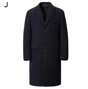 UNIQLO +J CAPPOTTO MISTO LANA UNIQLO JIL LEVIGATRICE MARINA L - GRANDE - Foto 1 di 1
