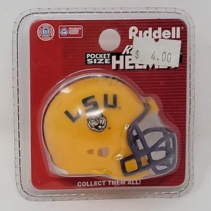 LSU Tigers Riddell Pocket Size Revolution Helmet - Louisiana State NCAA New NIP - Picture 1 of 2