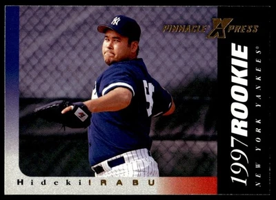 1997 Pinnacle X-Press Hideki Irabu Rookie New York Yankees #137 - Image 1 of 2