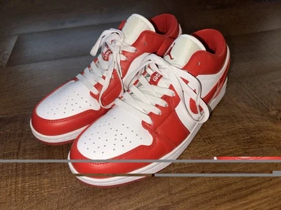 ZAPATOS JORDAN 1 LOW SUMMIT BLANCOS ROJOS UNIVERSITARIOS PARA HOMBRE! 9 Foto 1 de 4