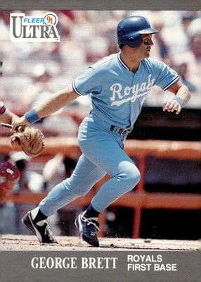 1991 Ultra #144 George Brett - Image 1 of 2