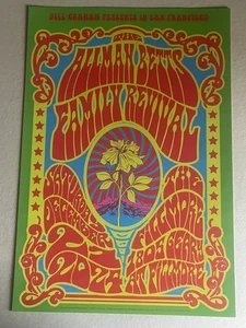 The Allman Betts Family Revival Konzert Poster San Francisco 2024 F-1855 The ... - Bild 1 von 1