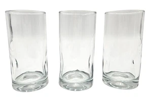 Vintage High Ball Whiskey Glasses With Contour Grip Set Of 3 - Picture 1 of 5
