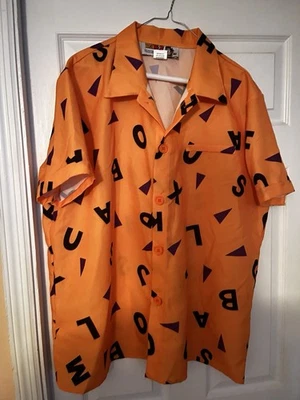 Camisa Rara 2001 Dragon Ball Z Goku Abotonada Abajo Anime Maestro Roshi Talla XL Foto 1 de 3