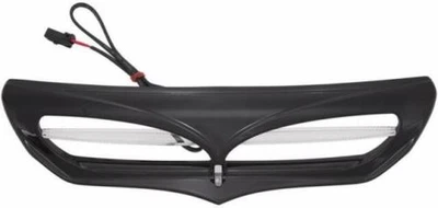 Borde de ventilación de carenado Ciro con LED - negro para motocicleta bicicleta de calle 40012 2350-0344 Foto 1 de 3