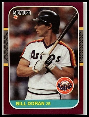 Bill Doran 1987 Donruss Opening Day Baseball Houston Astros - Image 1 of 2