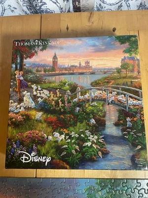 Rompecabezas Ceaco Disney Thomas Kinkade 2017 101 DALMATIONS 750 piezas 24x18 pulgadas Foto 1 de 3