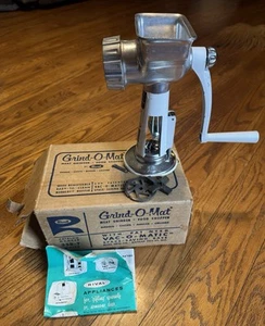 Vintage Rival Grind-O-Mat Meat Grinder And Food Chopper - Picture 1 of 5
