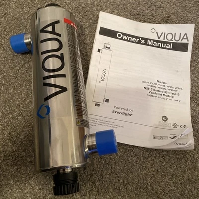 VIQUA VH200 Hogar Acero Inoxidable Agua Ultravioleta 9 GPM 35WN ~ SOLO DISPOSITIVO NUEVO Foto 1 de 4