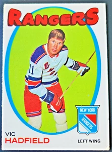 1971-72 O-Pee-Chee #9 Vic Hadfield New York Rangers**(BH140)** - Bild 1 von 2