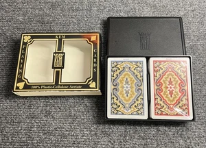NUEVO/SELLADO DE COLECCIÓN KEM 2 Barajas 100% Plástico/Celulosa EE. UU. - Imagen 1 de 10