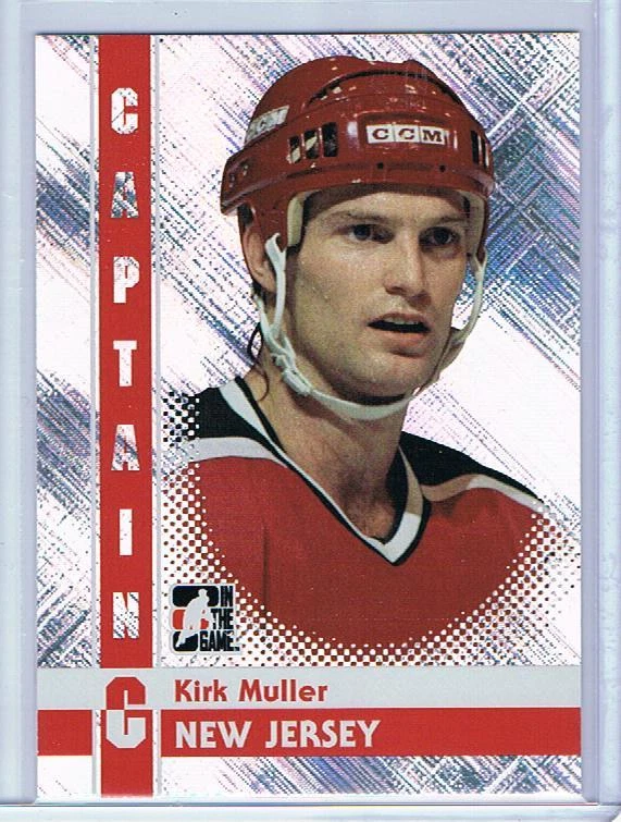 11-12 KIRK MULLER ITG CAPTAIN SILVER FOIL CARD #47 DEVILS PRINT RUN 150 - Image 1 of 1