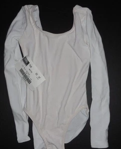 Dance Long Sleeve Scoop Neck Leotard Adult/Child 19 Colors over 100 available - Picture 1 of 24