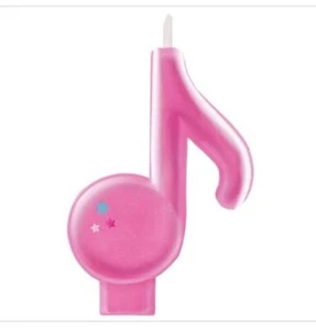 Internet Famous Music Note Birthday Candle, 4" x 3" - Picture 1 of 3