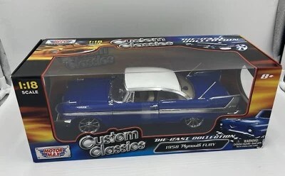 1:18 1958 PLYMOUTH FURY MOTOR MAX CUSTOM CLASSICS - Image 1 of 4